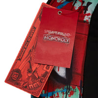 MONOPOLY MAN SPRAYED BOARD DLXR BACKPACK