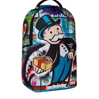 MONOPOLY MAN SPRAYED BOARD DLXR BACKPACK