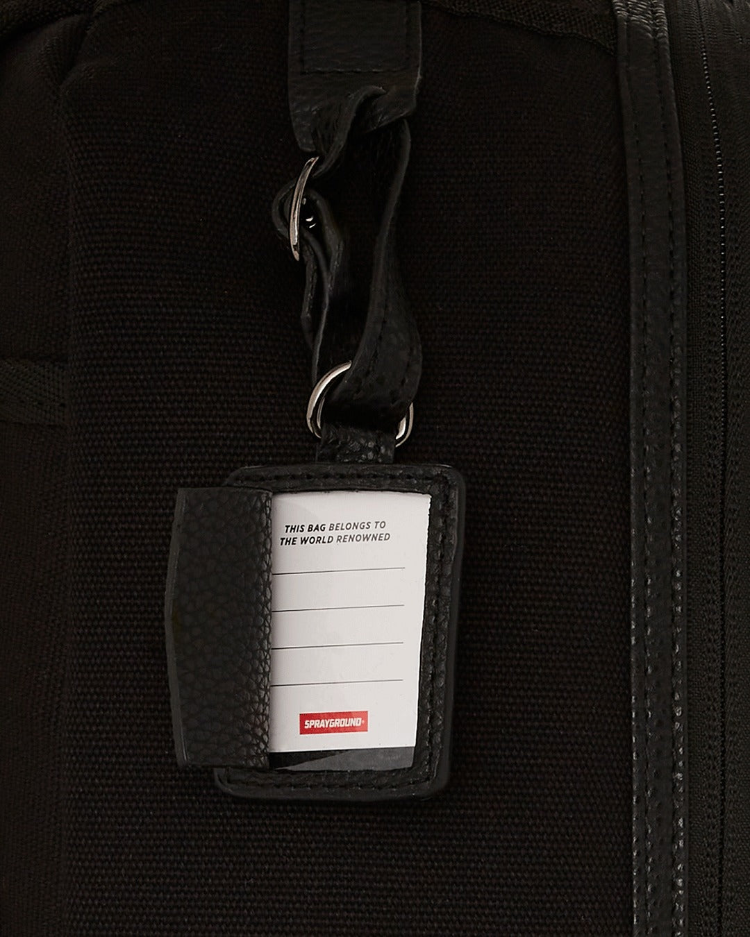 SHARK POCKET CANAVAS BACKPACK
