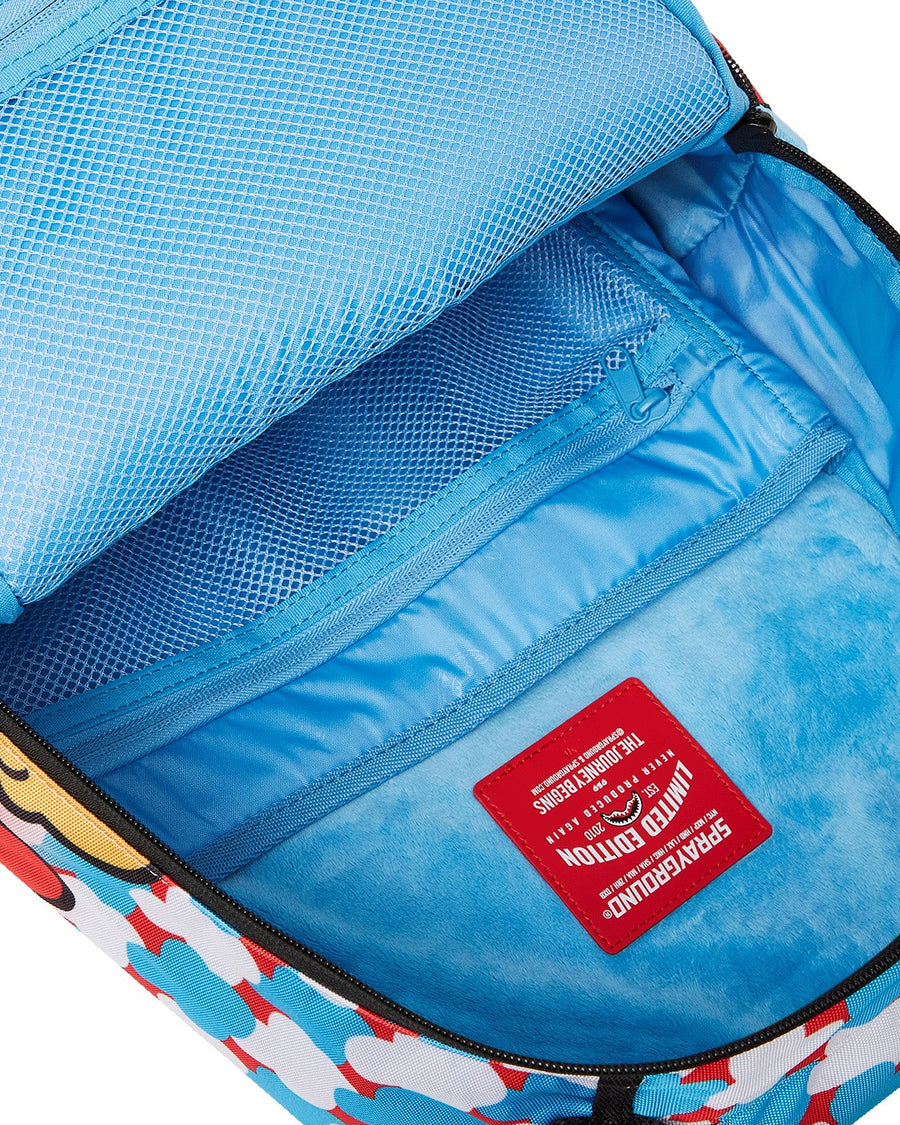 SMURF CHILLING SPRAYGROUND DLXR BACKPACK