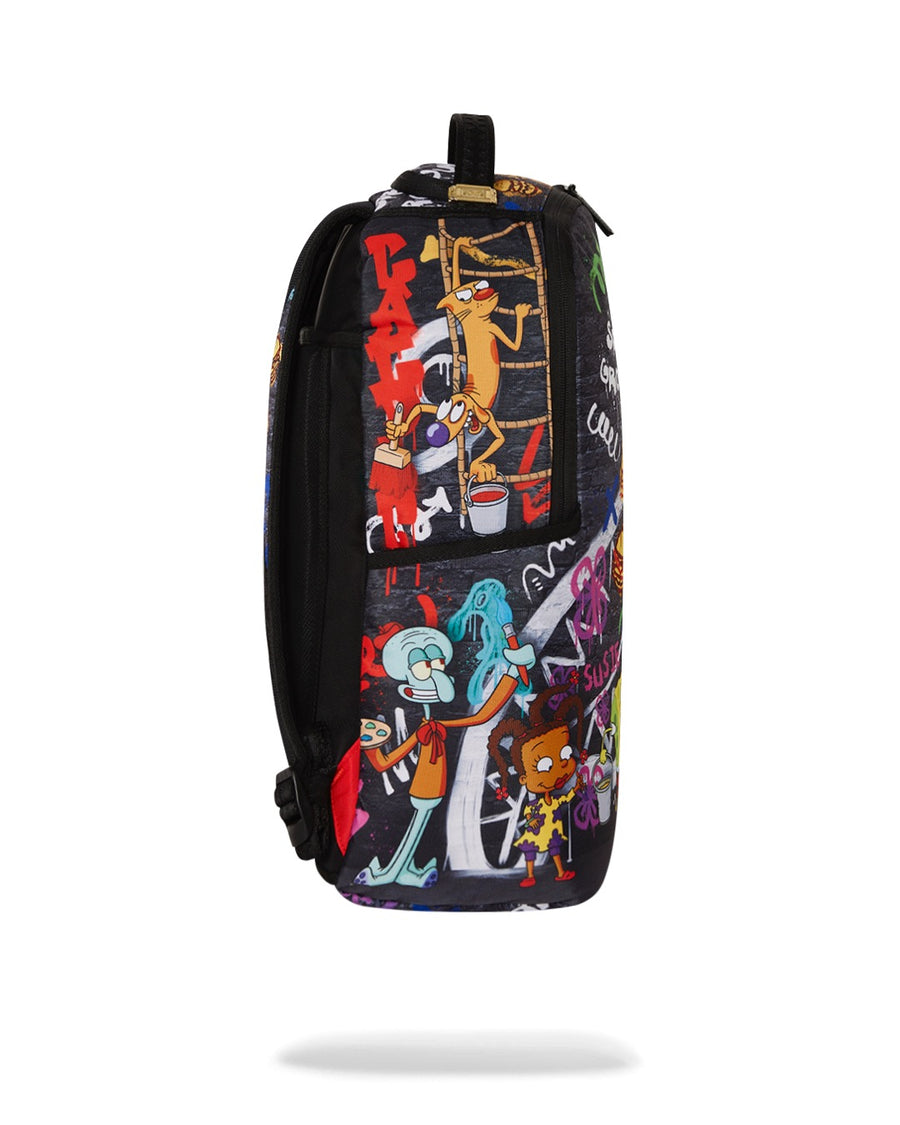 90s NICK CHARACTERS PAINTING DLXR BACKPACK