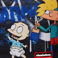 90s NICK CHARACTERS PAINTING DLXR BACKPACK