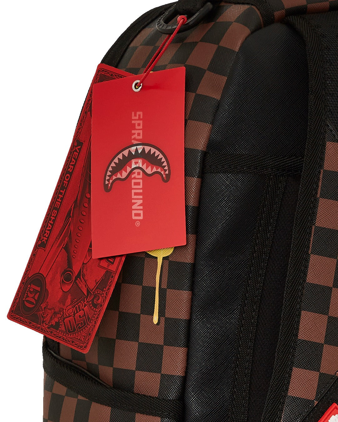 Sprayground RICHIE RICH GOLD SHARKMOUTH DLXSV BACKPACK