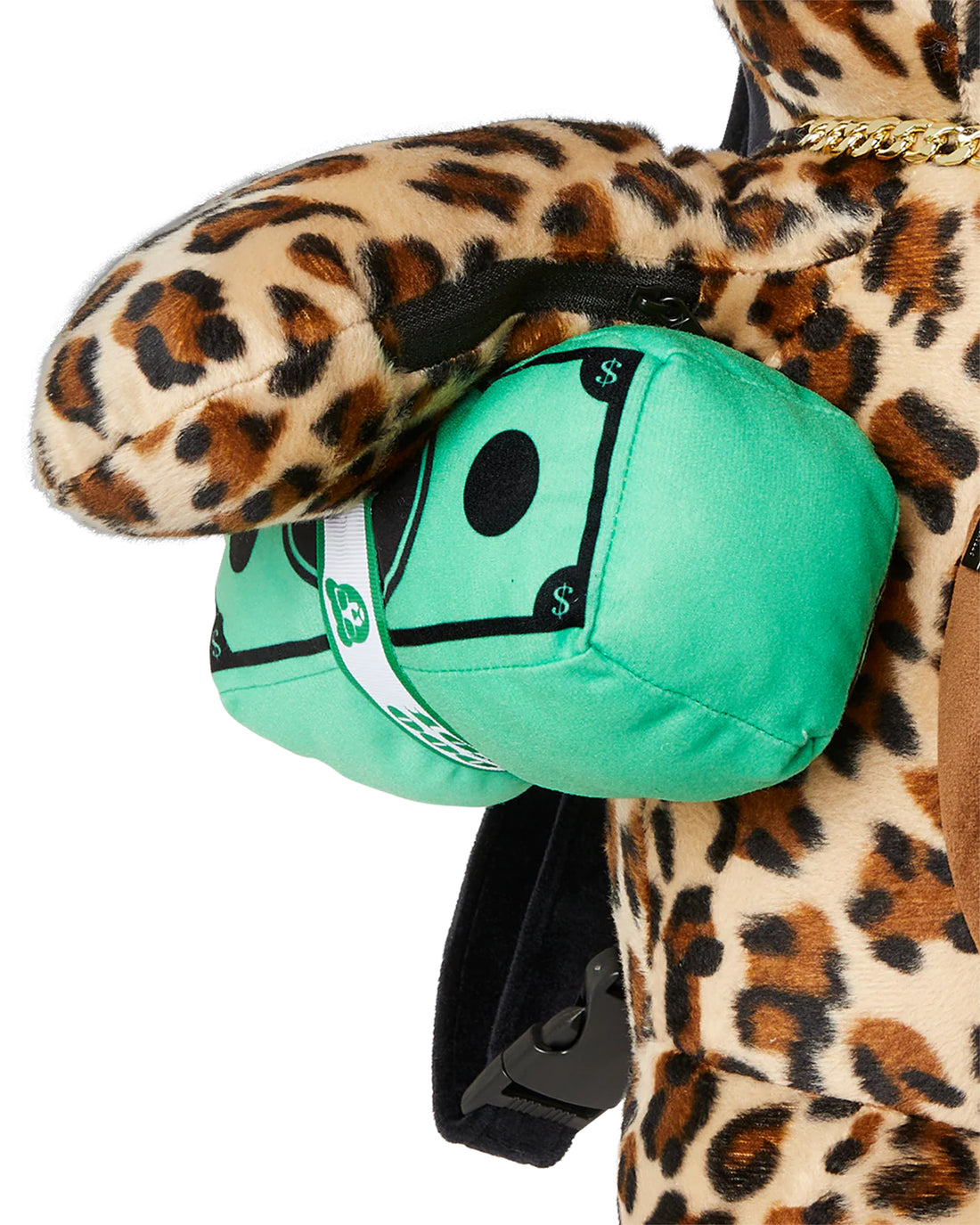 Sprayground LEOPARD MONEY BEAR BACKPACK