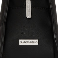 METALLIC DRIP SHARK BUBBLE LETTERS HANDBAG