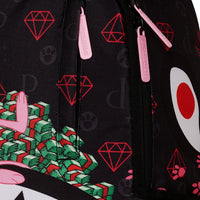 PINK PANTHER PAW PRINTS DLXR BACKPACK