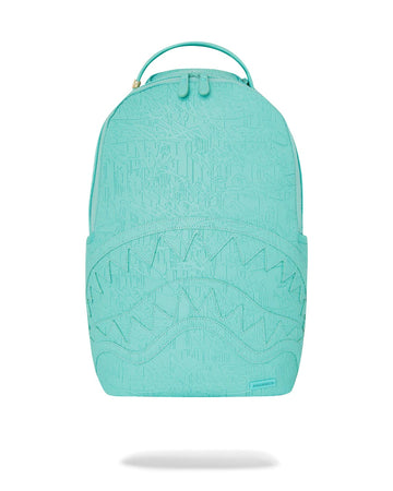 AQUA EMBOSSED GRAFFITI