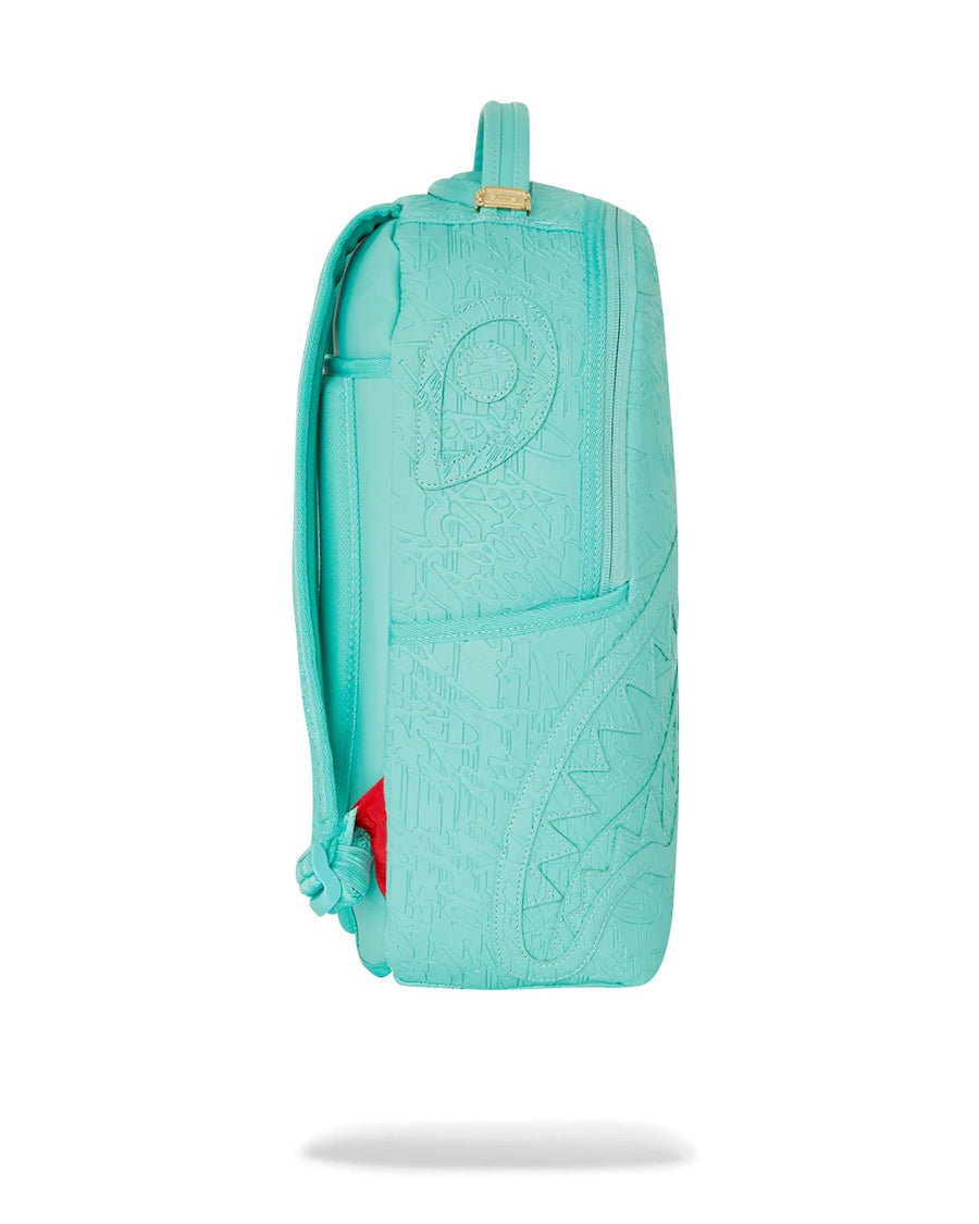 AQUA EMBOSSED GRAFFITI