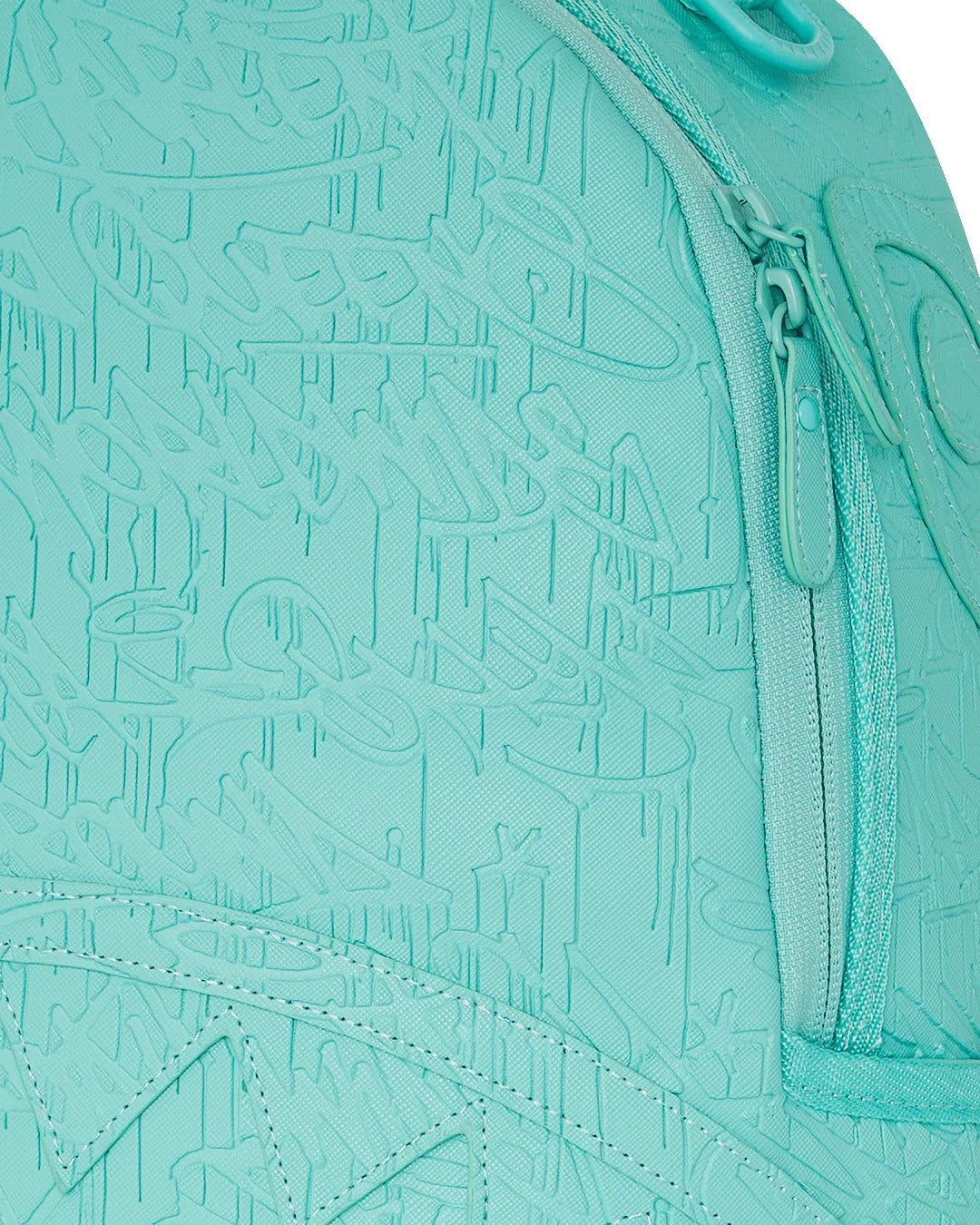 AQUA EMBOSSED GRAFFITI