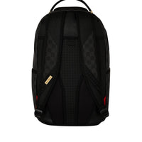 BLACK CHENILLE SIP DLXSV BACKPACK