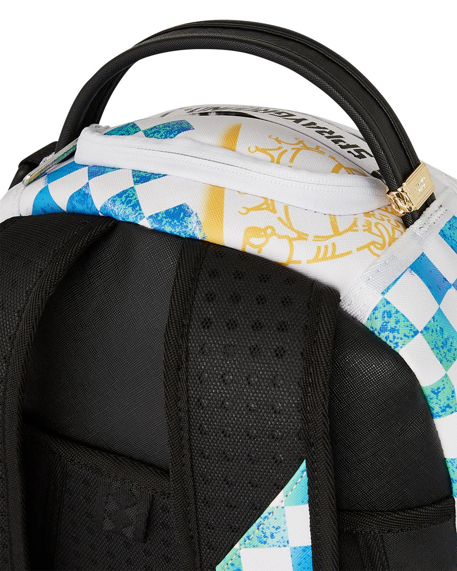 SHARK CENTRAL STENCILS WHITE DLXSV BACKPACK
