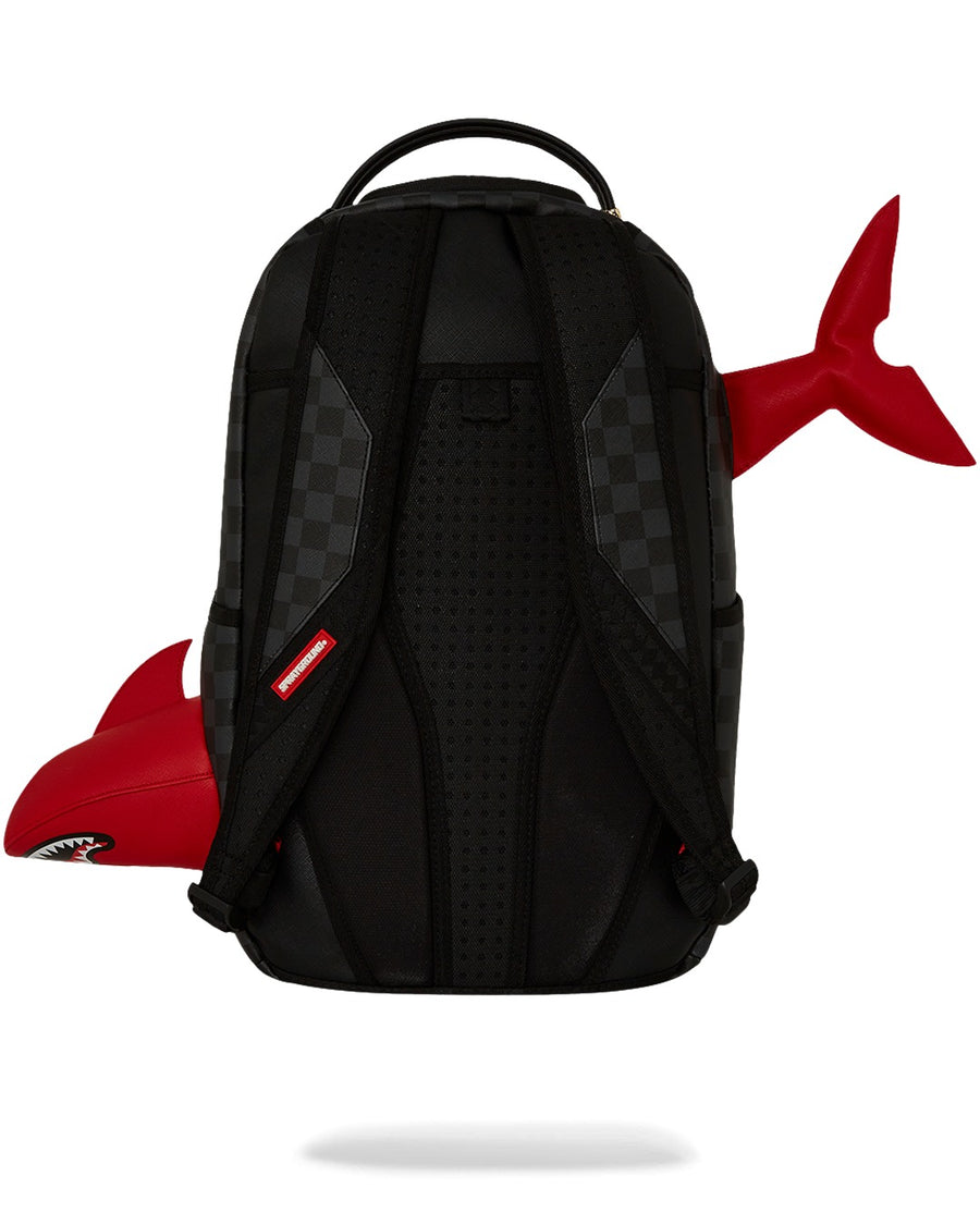 SHARK SMASHED THROUGH DLX BACKPACK