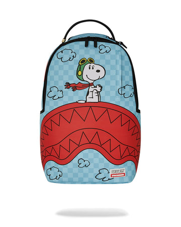 SNOOPY PILOT SHARK DLXSV BACKPACK