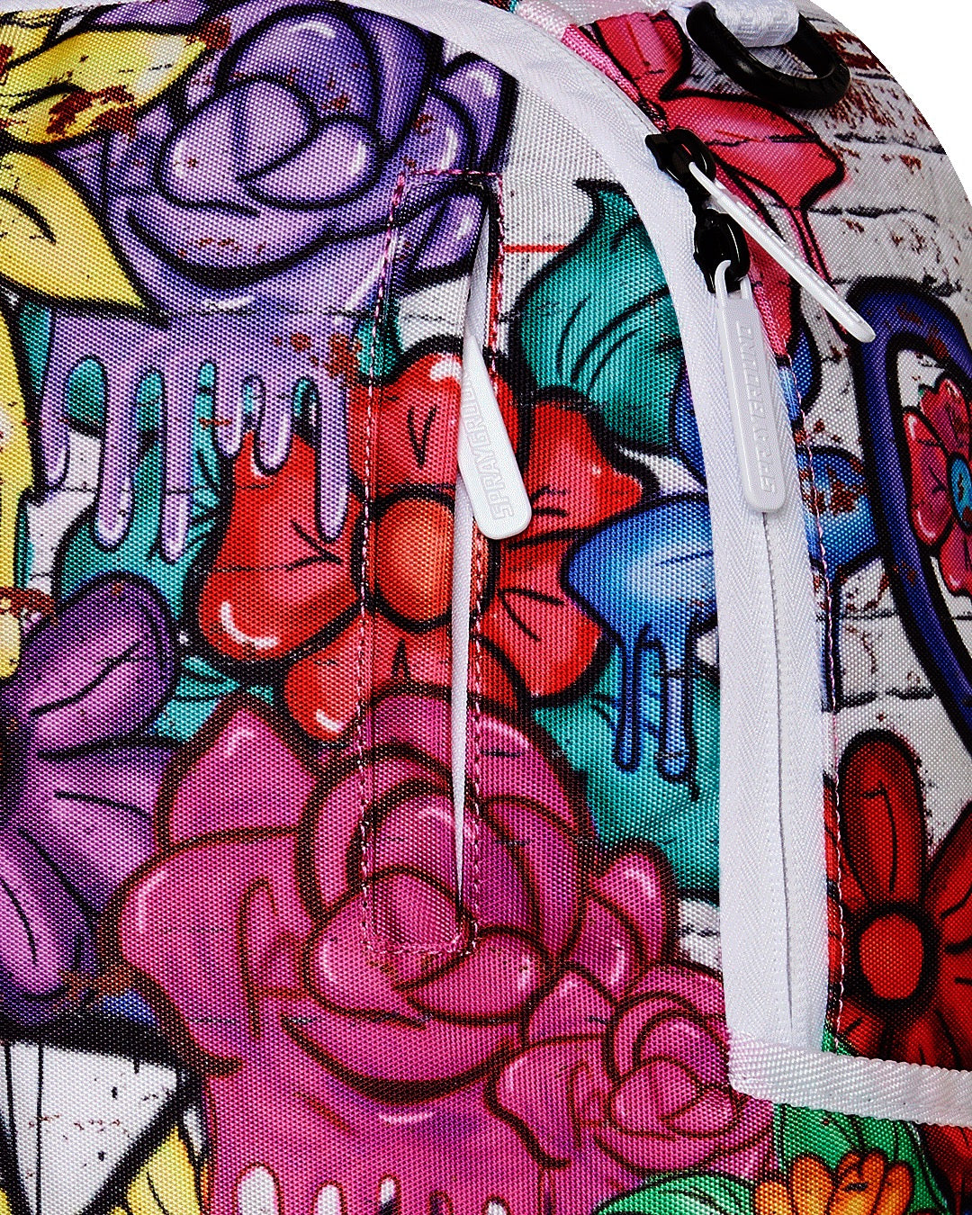 DRIPPY GRAFFITI FLORAL DLXR BACKPACK