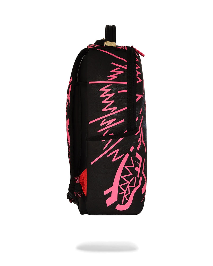AI LION NEON PINK BACKPACK