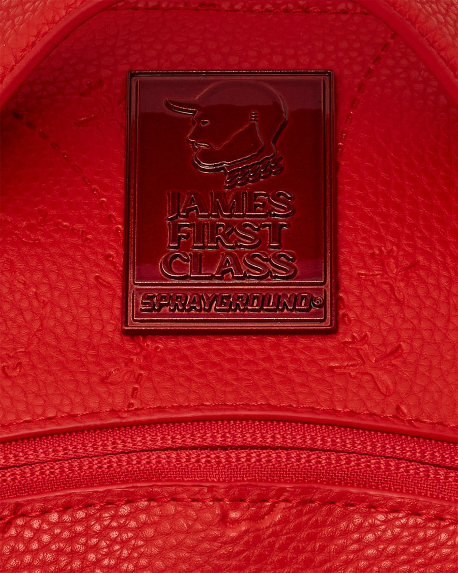 JAMES GLOBAL RED CHATEAU BACKPACK