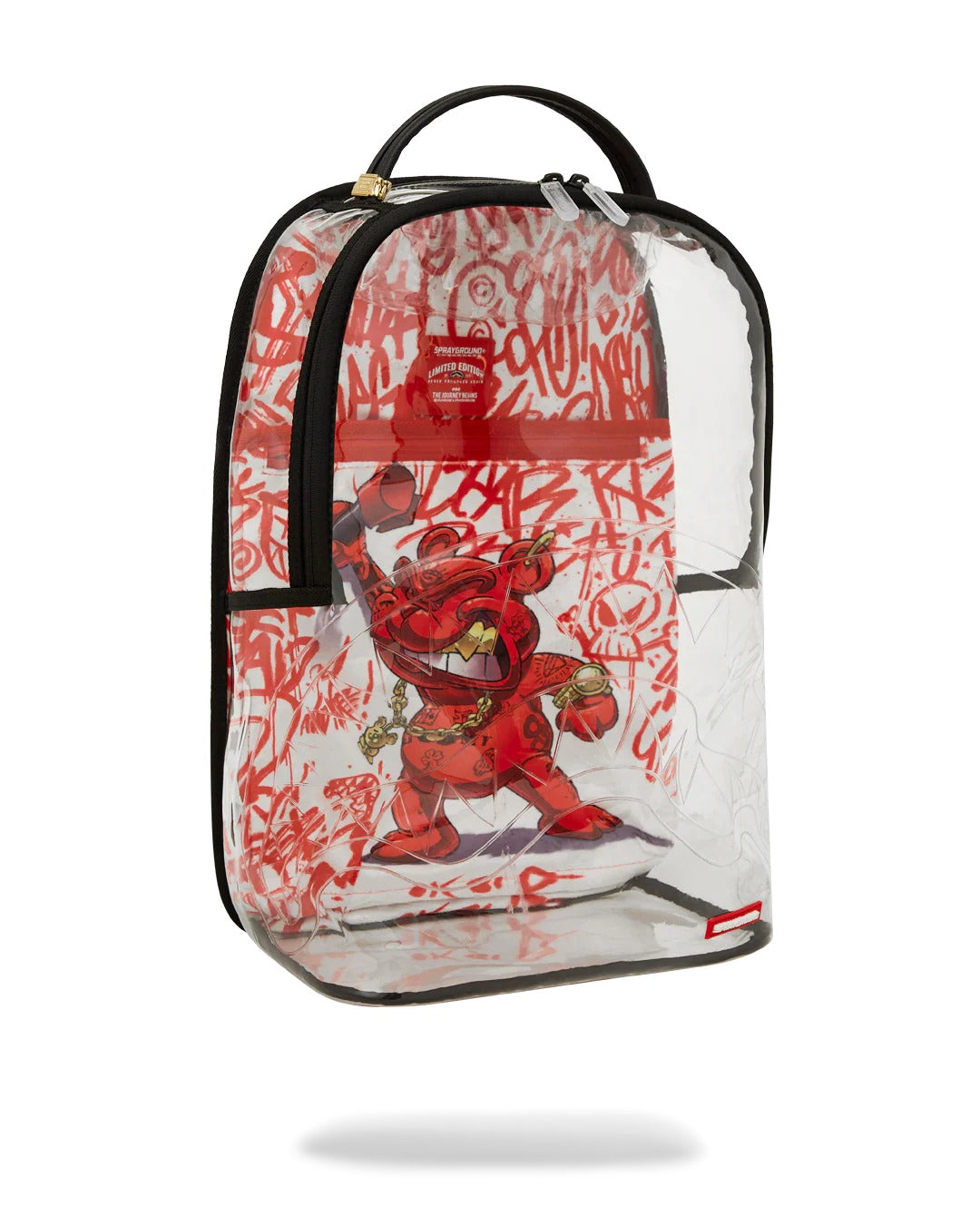 BEAR GRILLS DLX CLEAR BACKPACK
