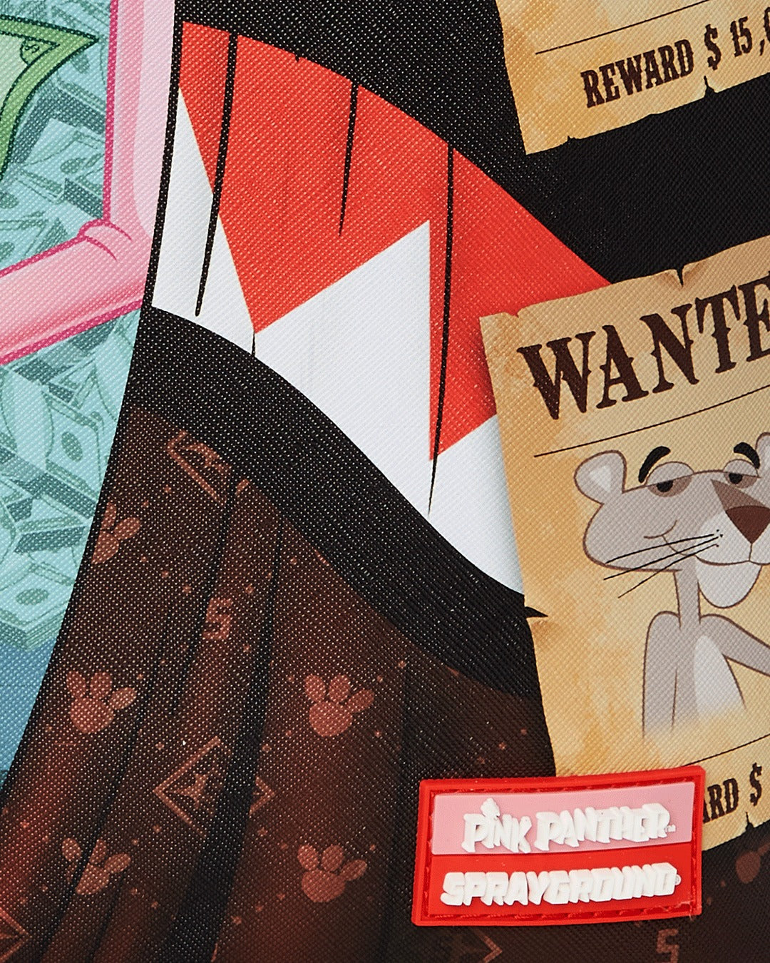 即ゲット ☆SPRAYGROUND☆ Pink Panther Burglar Escape Sprayground PINK PANTHER BURGLAR ESCAPE DLXV BACKPACK