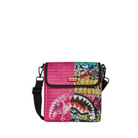 PINK PANTHER PAINTING MESSENGER SLING