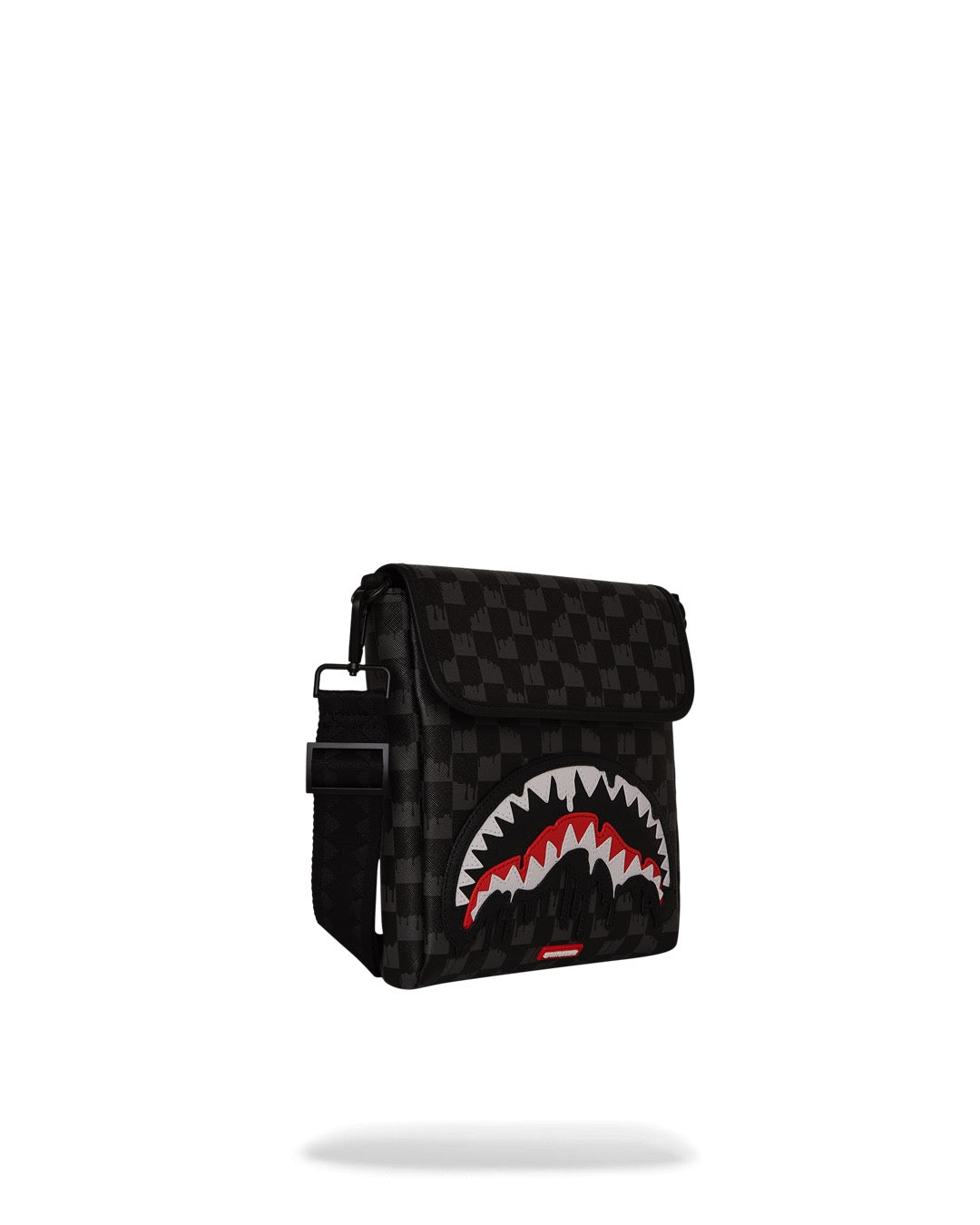 DRIPPING SHARKS IN PARIS MESSENGER SLING