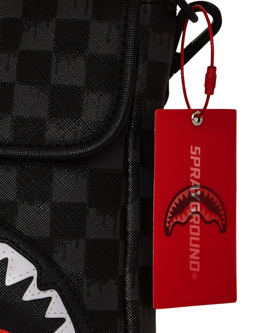 DRIPPING SHARKS IN PARIS MESSENGER SLING