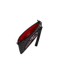 DRIPPING SHARKS IN PARIS CROSSOVER CLUTCH