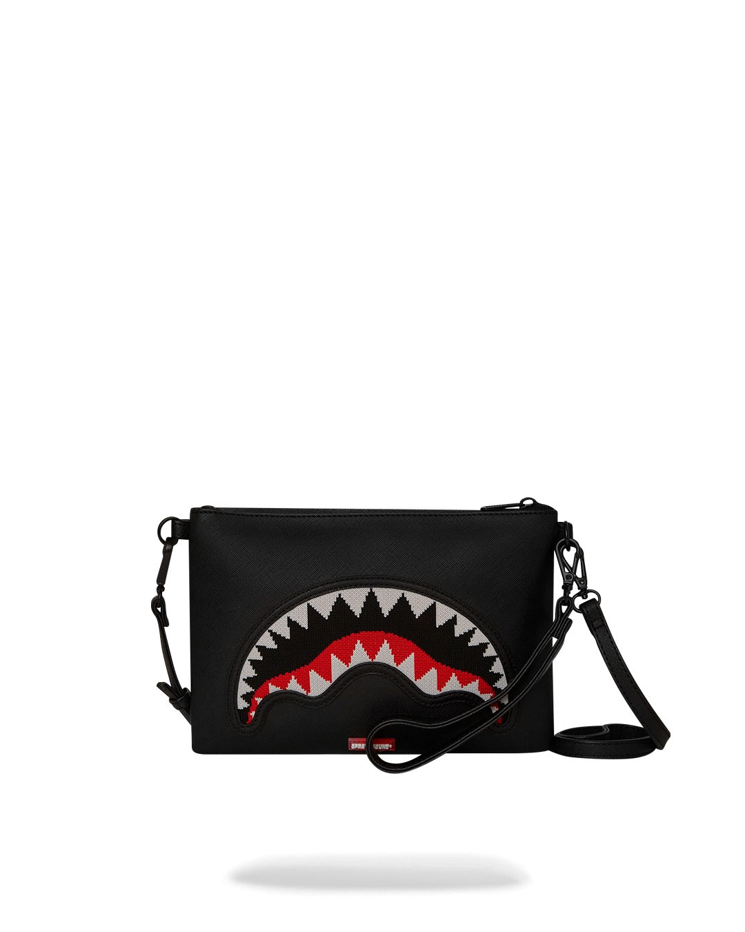 FLY KNIT MOUTH CROSSOVER CLUTCH