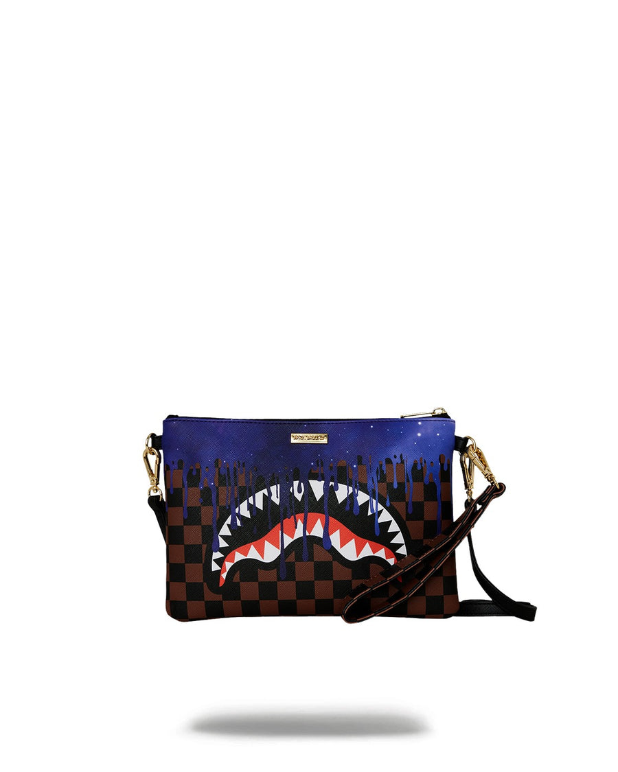 LOST IN SPACE DRIP CROSSOVER CLUTCH