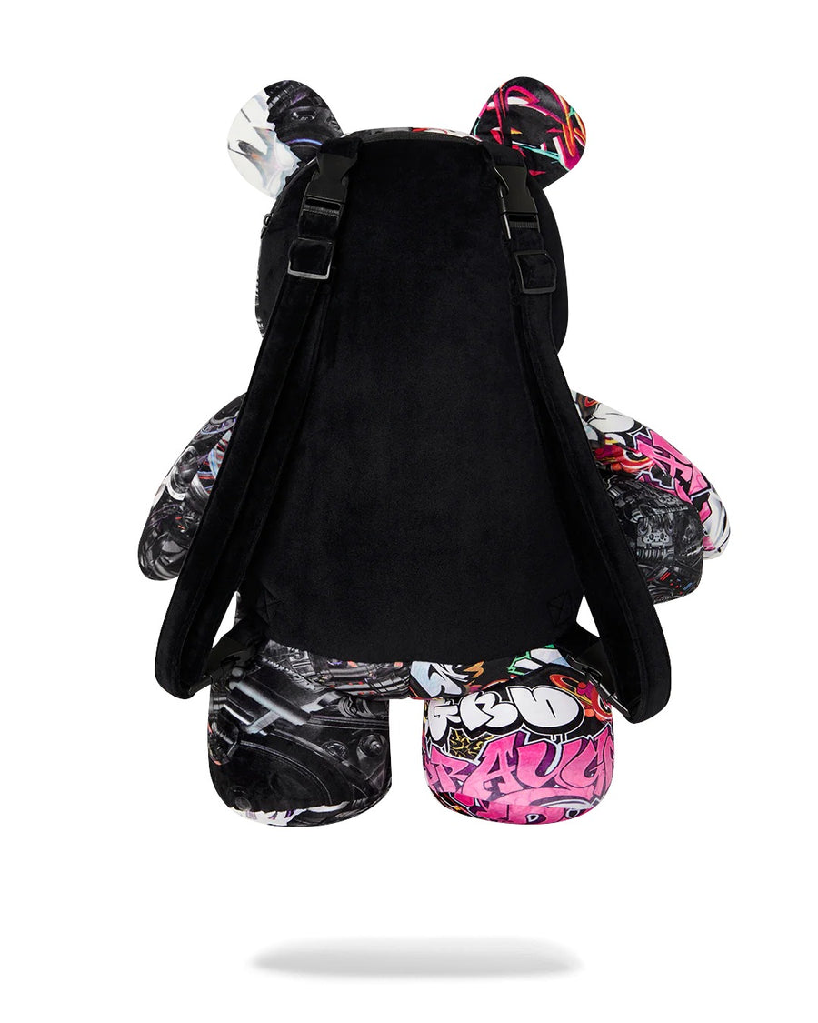 SPLIT CYBERSHARK MONEYBEAR TEDDY BEAR