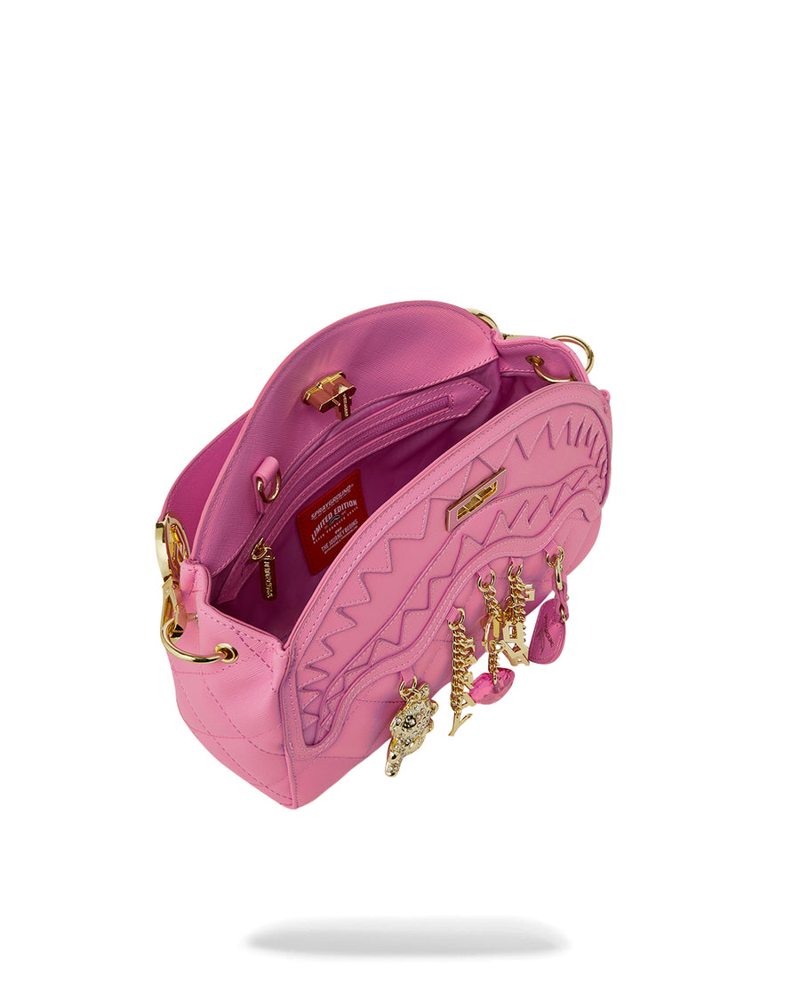 HANGING CHARMS HANDBAG