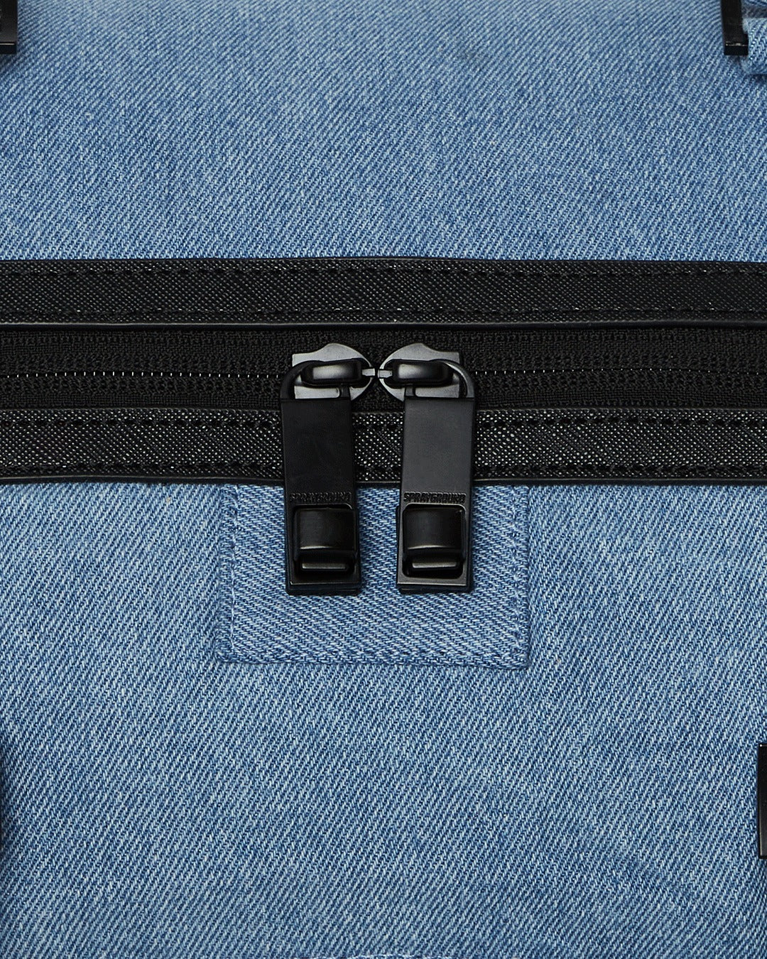 DENIM SHARK DUFFLE