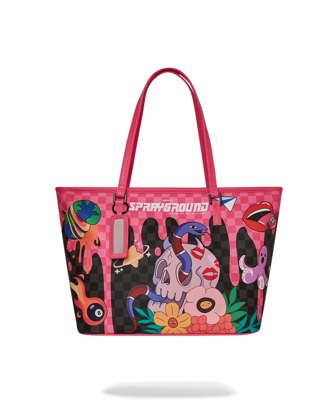 WTF SKULL DRIP TOTE