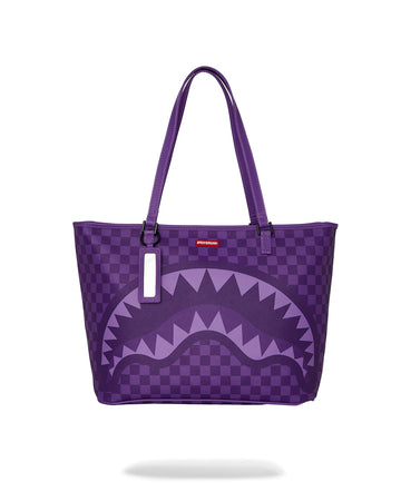 PURPLE SHARK SHARKS IN PARIS TOTE