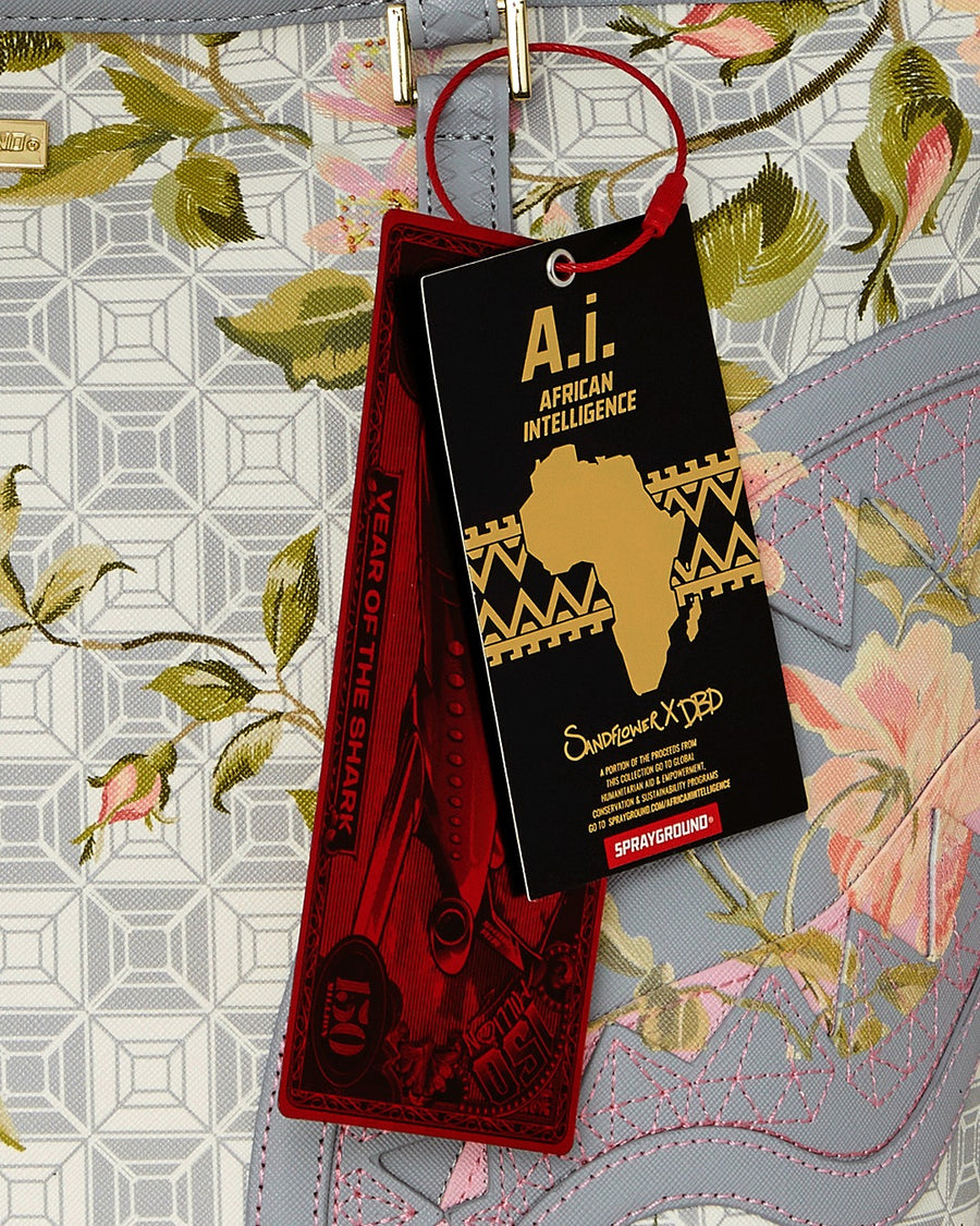 Ai FLORAL TOTE