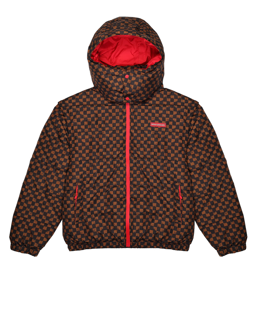 DRIP CHECK DETACH SLEEVES DOWN JKT