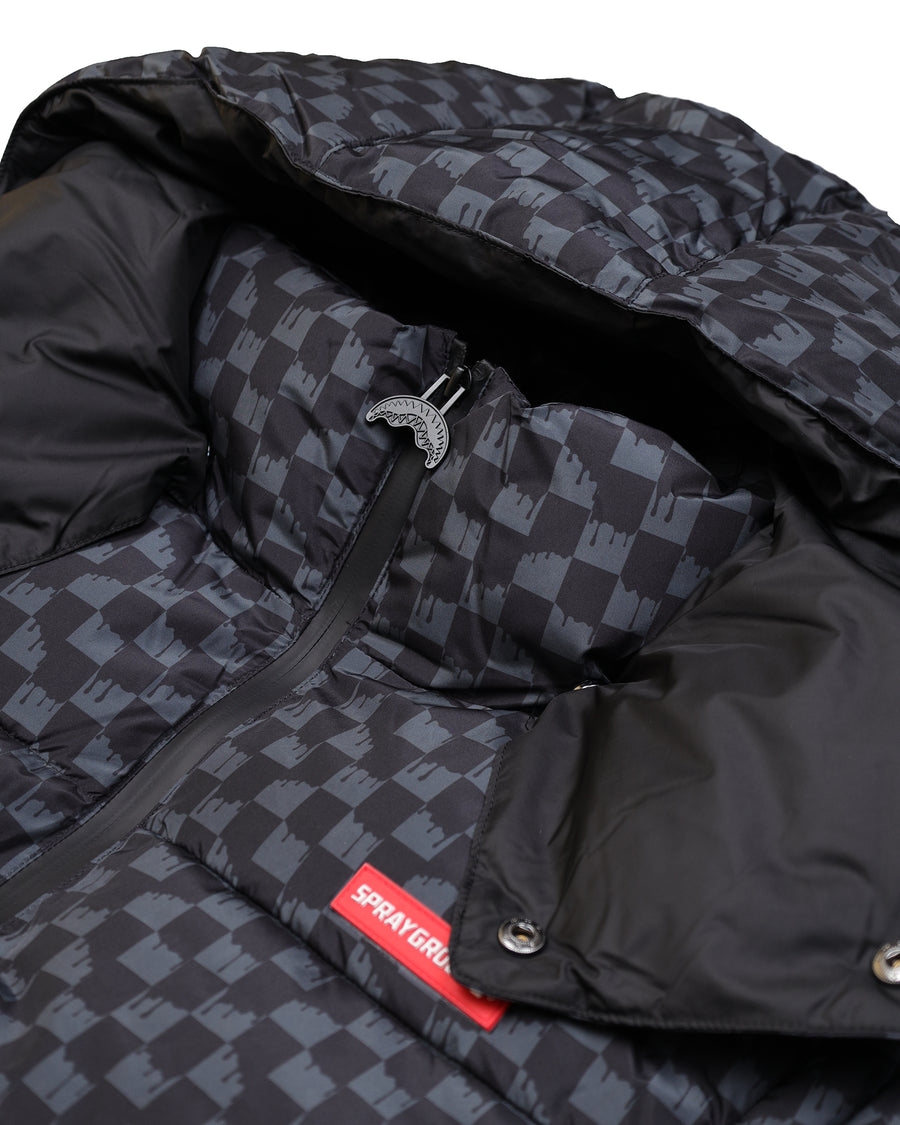 DRIP CHECK DETACH SLEEVES DOWN JKT