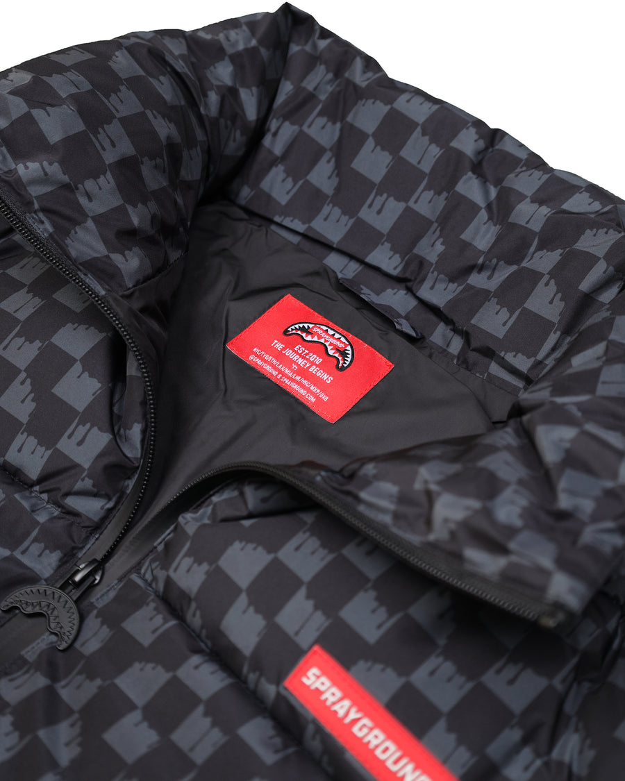 DRIP CHECK DETACH SLEEVES DOWN JKT