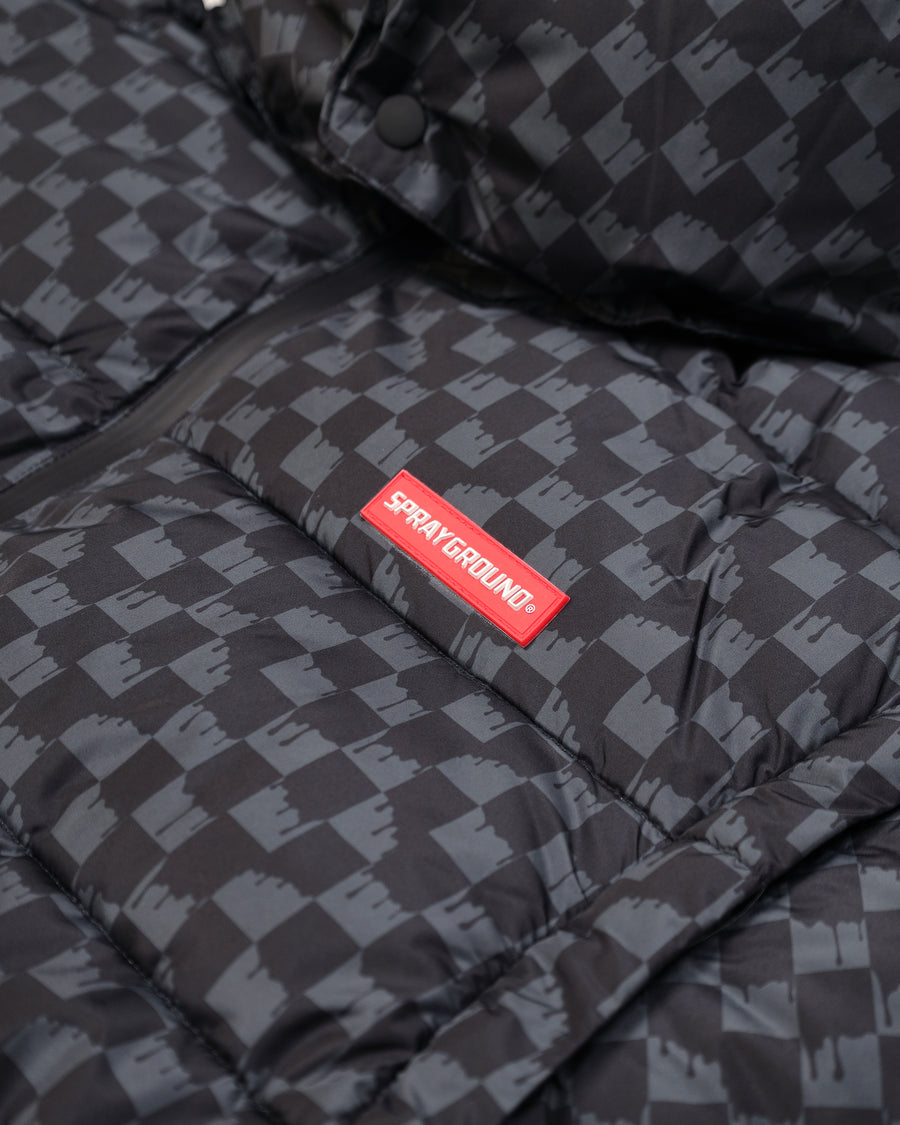 DRIP CHECK DETACH SLEEVES DOWN JKT