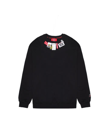SPRAYGROUND LABEL CREWNECK