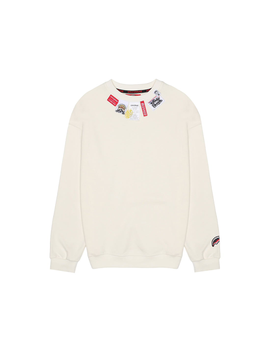 SPRAYGROUND LABEL CREWNECK