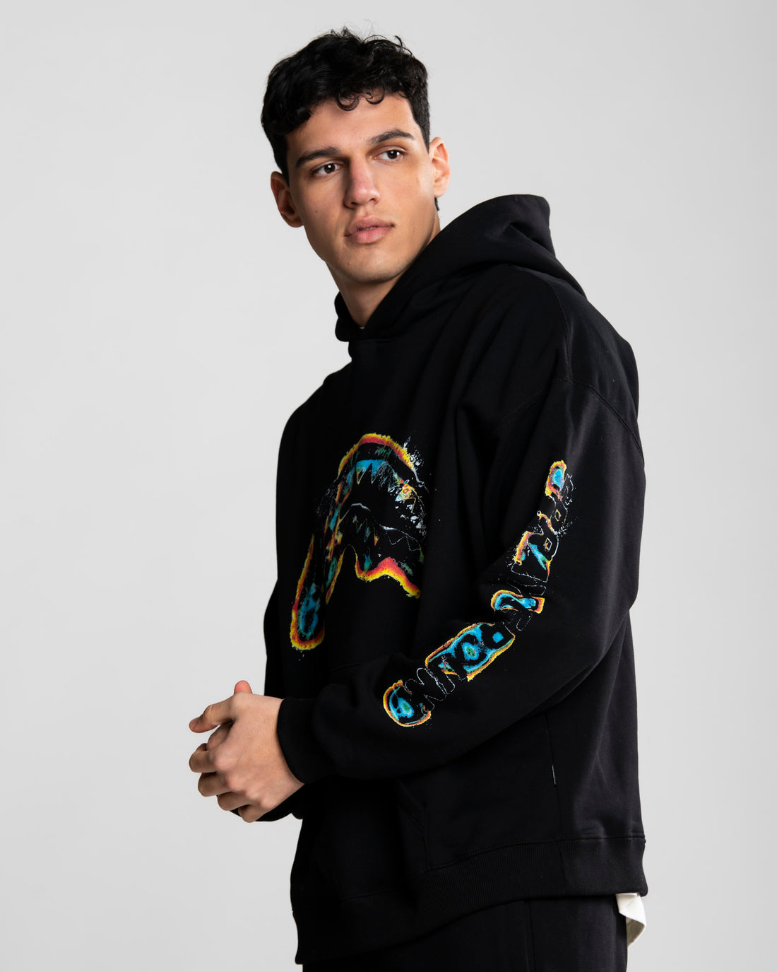 OXIDIZED SHARK HOODIE