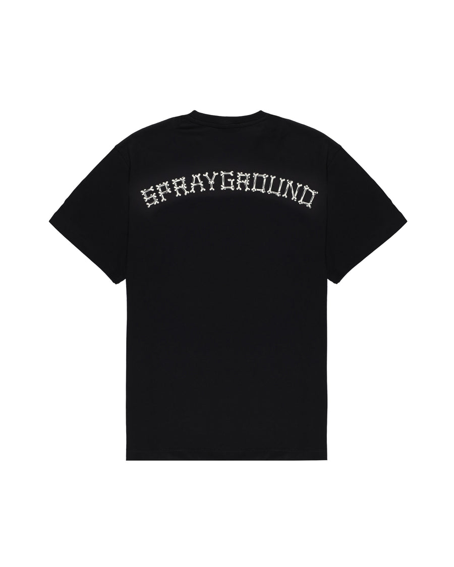 GLOW IN THE DARK SHARK BONE BOXY T-SHIRT