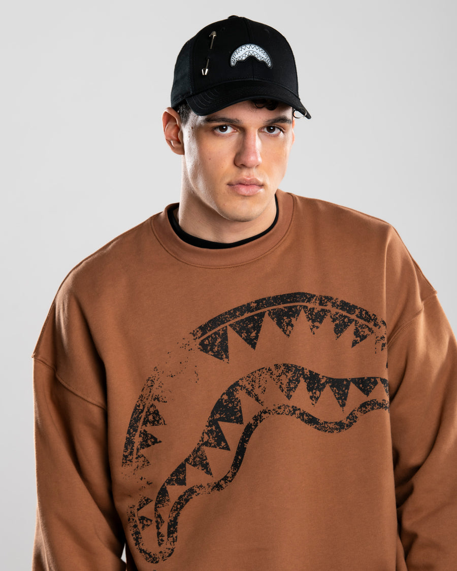 SHARK STAMP CREWNECK