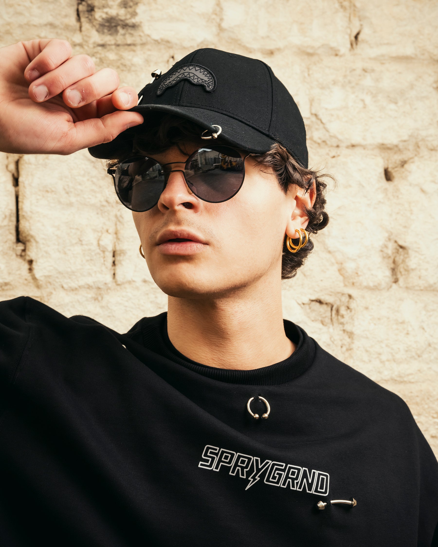 Sprayground SPRAYGROUND PIERCING CREWNECK