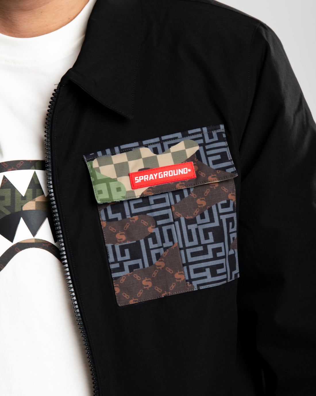 BRANDED CAMO SAHARIANA