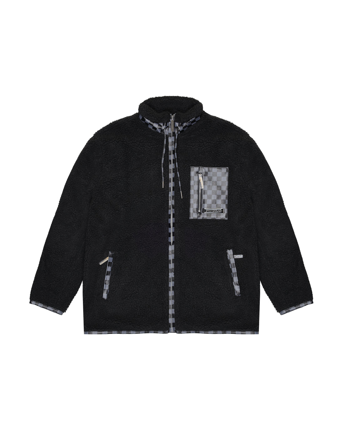 CHECKERED TEDDY JACKET