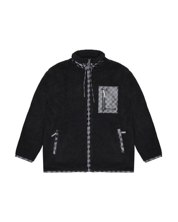 CHECKERED TEDDY JACKET