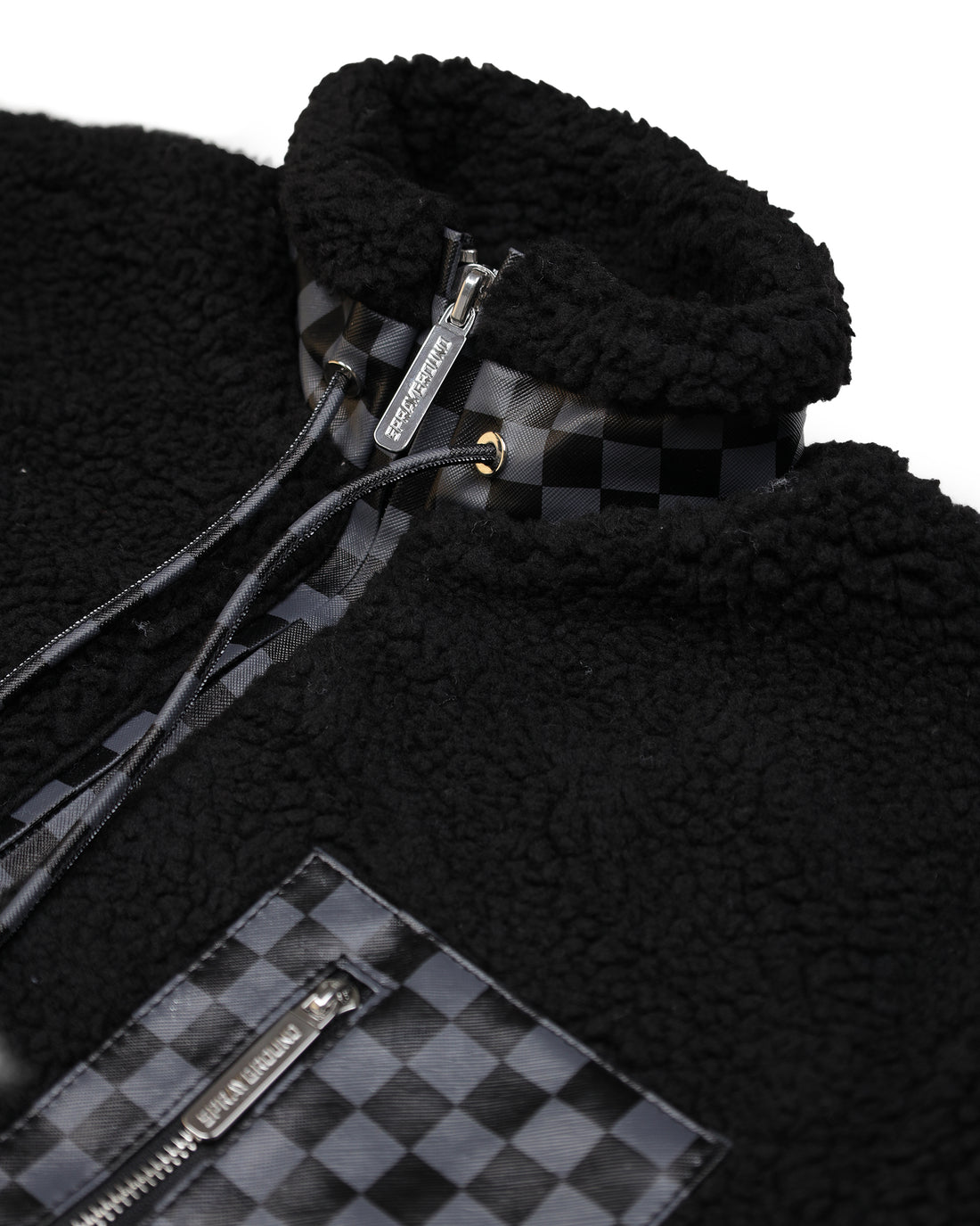 CHECKERED TEDDY JACKET