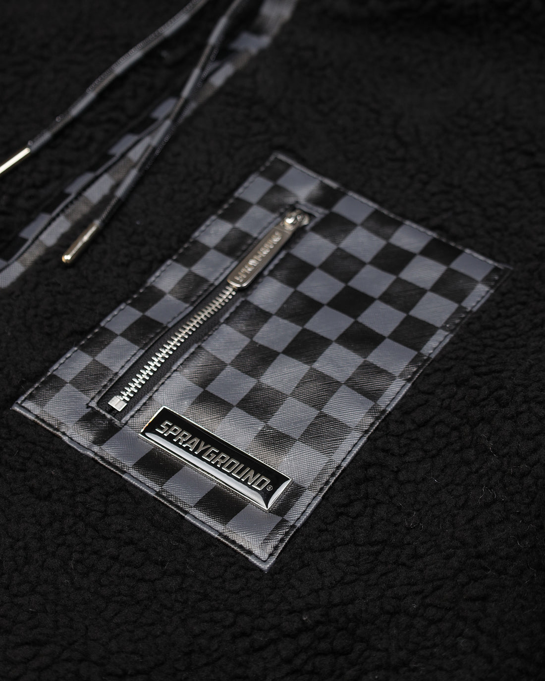 CHECKERED TEDDY JACKET