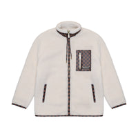 CHECKERED TEDDY JACKET